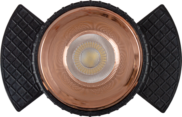 1-02-03-1-003-1.02.03.1.003-Teta - GU10 Spot @ Siyah - Bakır Reflektor